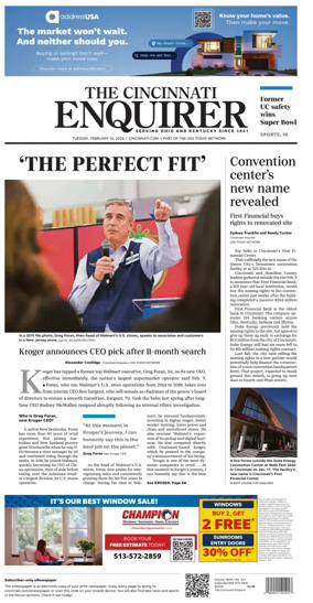 Cover of The Cincinnati Enquirer