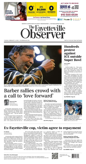 Cover of The Fayetteville Observer