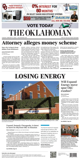 Cover of The Oklahoman