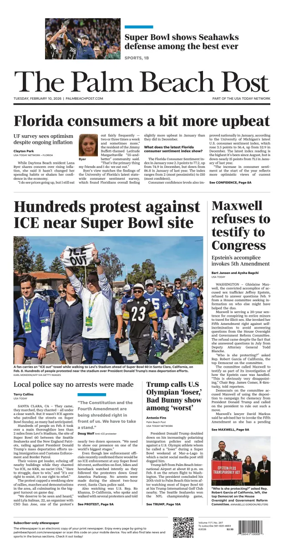 Cover of The Palm Beach Post