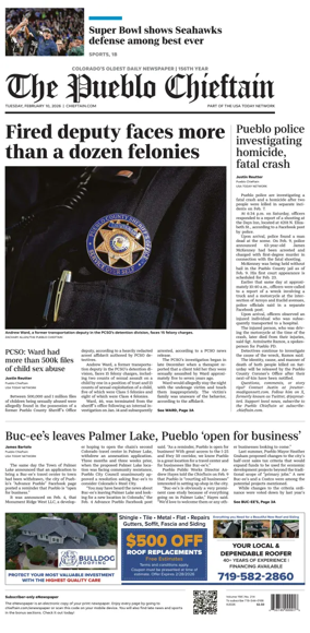 Cover of The Pueblo Chieftain