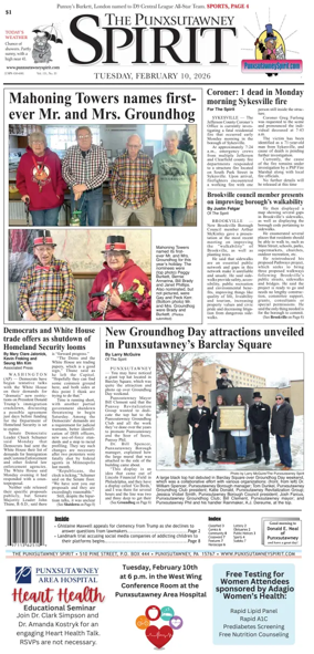 Cover of The Punxsutawney Spirit