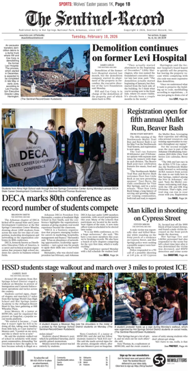 Cover of The Sentinel-Record