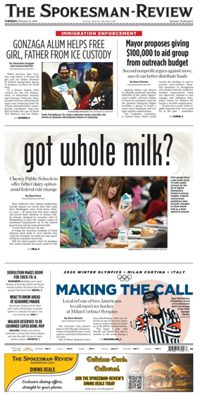 Cover of The Spokesman-Review (Spokane)