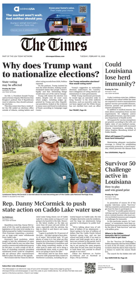 Cover of The Times (Shreveport)