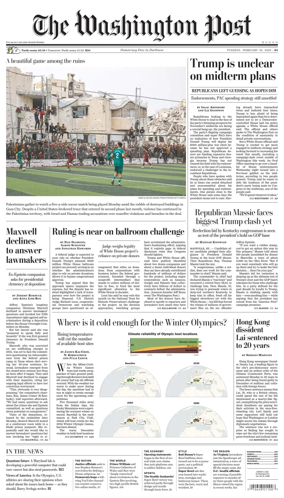 Cover of The Washington Post