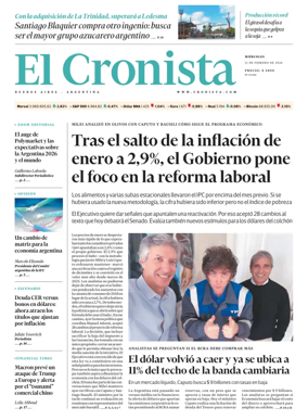 Cover of El Cronista