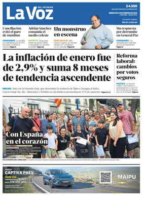 Cover of La Voz del Interior