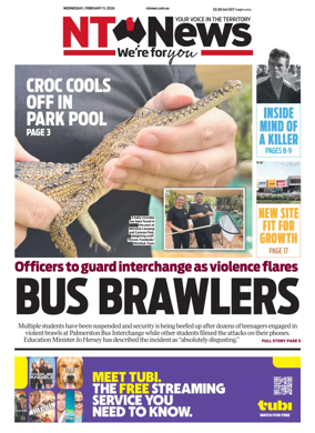 Cover of NT News