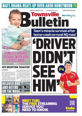 Cover of Townsville Bulletin