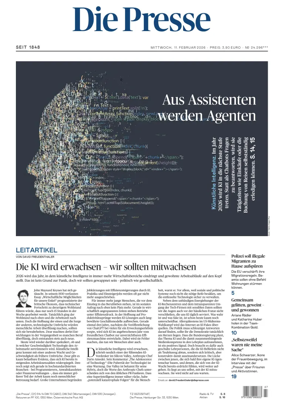 Cover of Die Presse