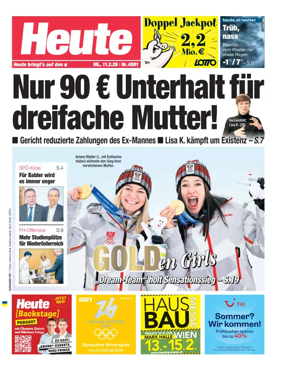 Cover of Heute - Niederosterreich Ausgabe