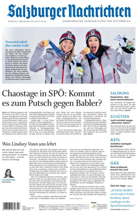 Cover of Salzburger Nachrichten