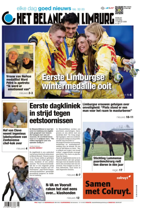 Cover of Het Belang van Limburg