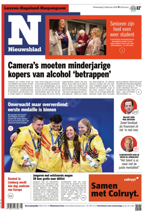 Cover of Het Nieuwsblad