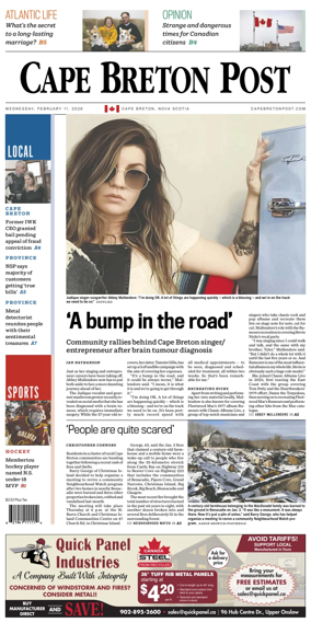 Cover of Cape Breton Post