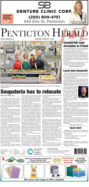 Cover of Penticton Herald