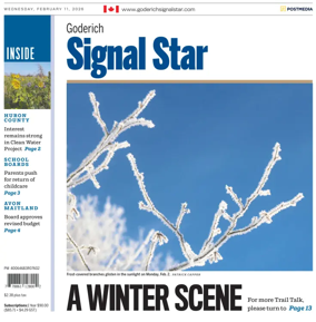 Cover of The Goderich Signal-Star