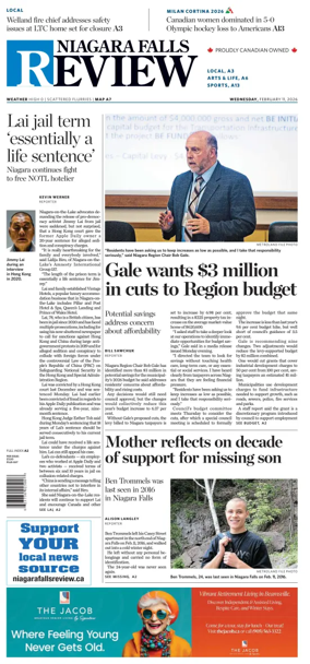 Cover of The Niagara Falls Review