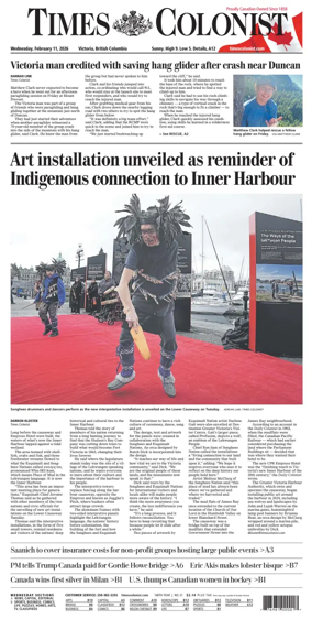 Cover of Times Colonist
