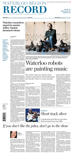 Cover of Waterloo Region Record