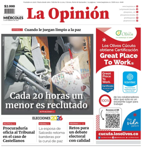 Cover of La Opinion