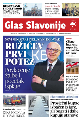 Cover of Glas Slavonije