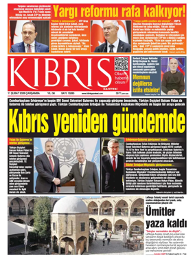 Cover of Kibris Gazetesi