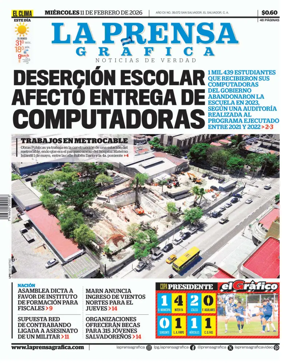 Cover of La Prensa Grafica