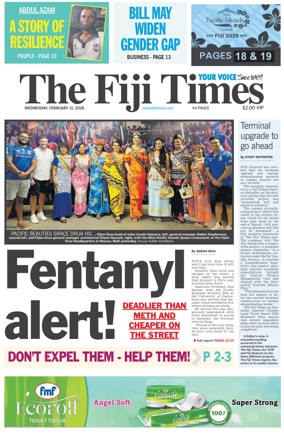 Cover of The Fiji Times