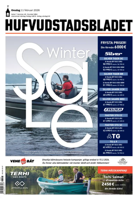 Cover of Hufvudstadsbladet