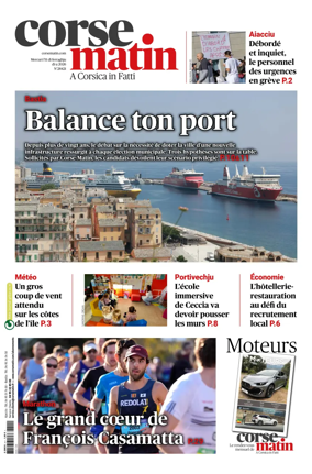 Cover of Corse Matin