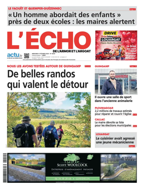 Cover of L'Echo de l'Armor et de l'Argoat