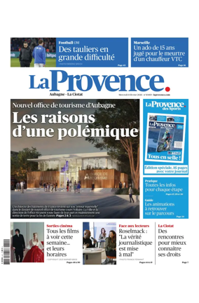 Cover of La Provence Aubagne-La Ciotat