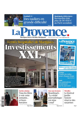 Cover of La Provence Martigues-Istres-Vitrolles-Marignane