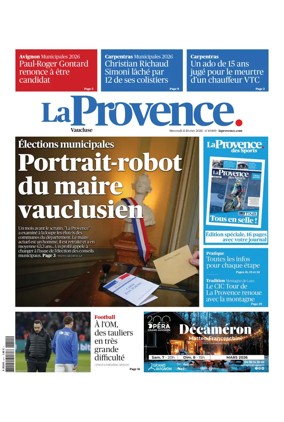 Cover of La Provences Vaucluse