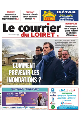 Cover of Le Courrier du Loiret