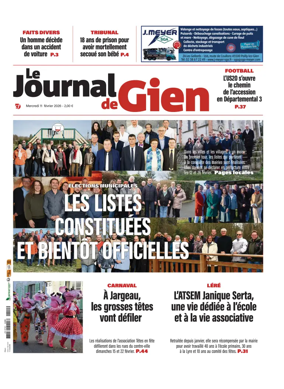 Cover of Le Journal de Gien