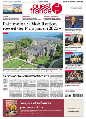 Cover of Ouest-France (Lannion / Paimpol / Guingamp)