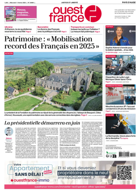 Cover of Ouest France (Pays d'Auge)