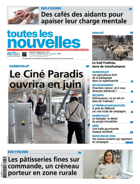 Cover of Toutes les Nouvelles (Rambouillet / Chevreuse)
