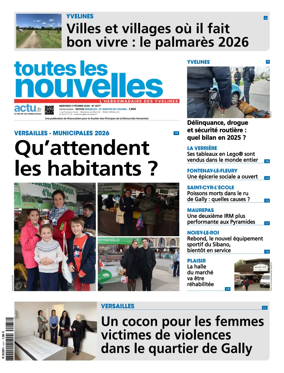 Cover of Toutes les Nouvelles (Versailles / Saint-Quentin-en-Yvelines)