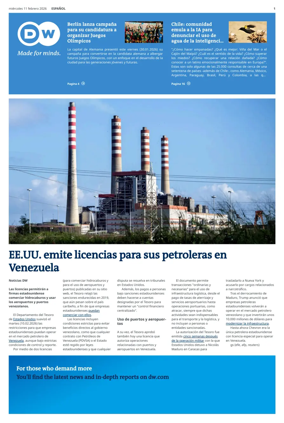 Cover of Deutsche Welle (Spanish edition)