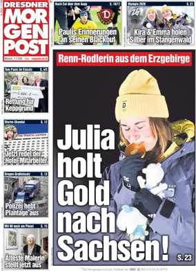 Cover of Dresdner Morgenpost