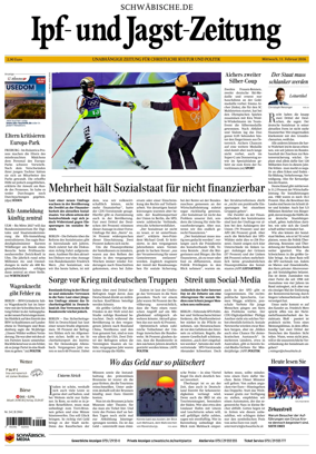 Cover of Ipf- und Jagst-Zeitung