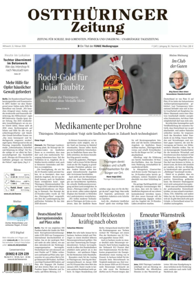 Cover of Ostthuringer Zeitung (Schleiz)