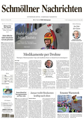 Cover of Ostthuringer Zeitung (Schmolln)