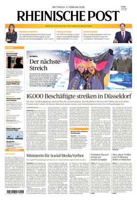 Cover of Rheinische Post Duisburg