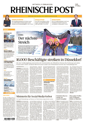 Cover of Rheinische Post Krefeld Kempen