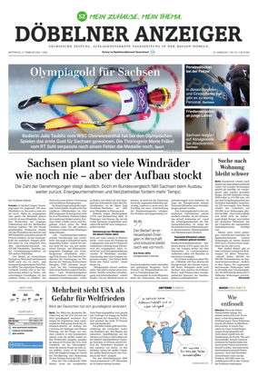 Cover of Sachsische Zeitung (Dobeln)